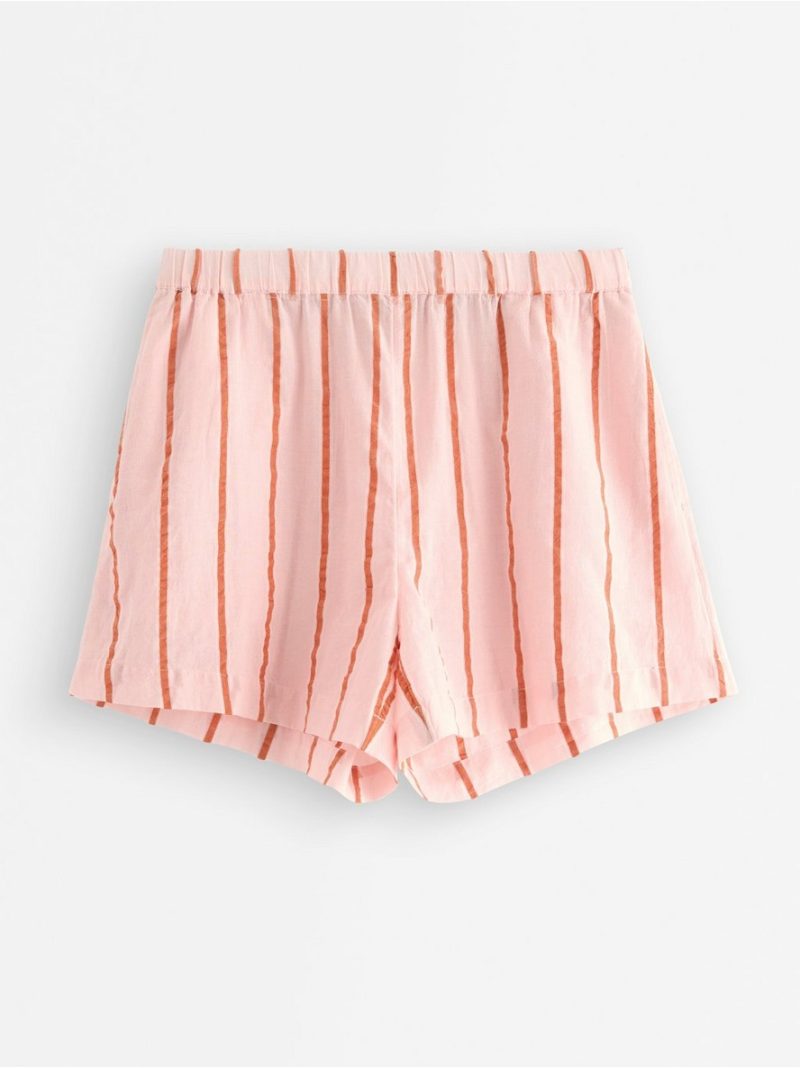 Pyjama shorts in seersucker - 3004950-7723