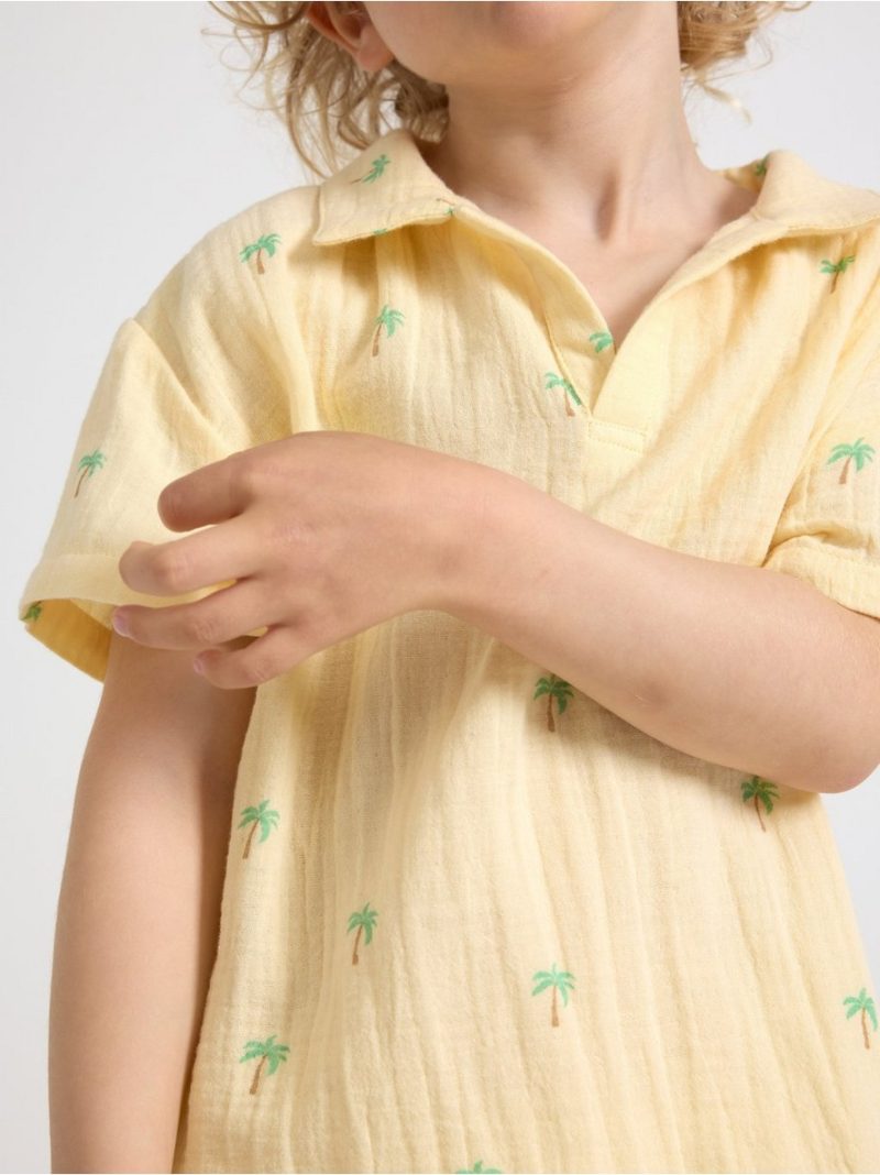 Shirt in cotton gauze - 3005086-1877