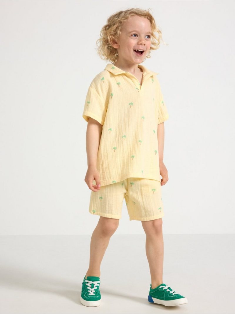 Shirt in cotton gauze - 3005086-1877