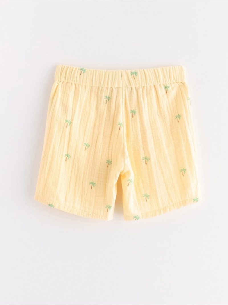 Shorts in cotton gauze - 3005091-1877