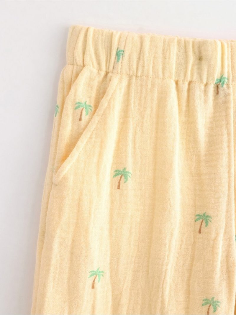 Shorts in cotton gauze - 3005091-1877