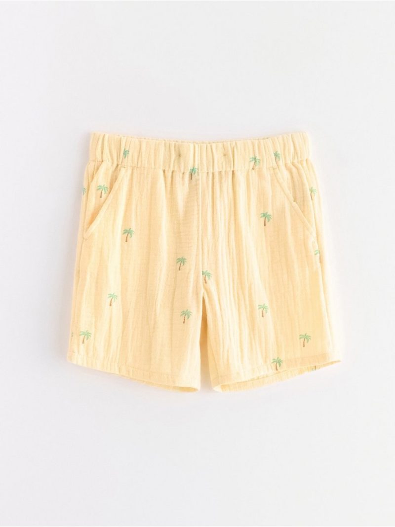 Shorts in cotton gauze - 3005091-1877