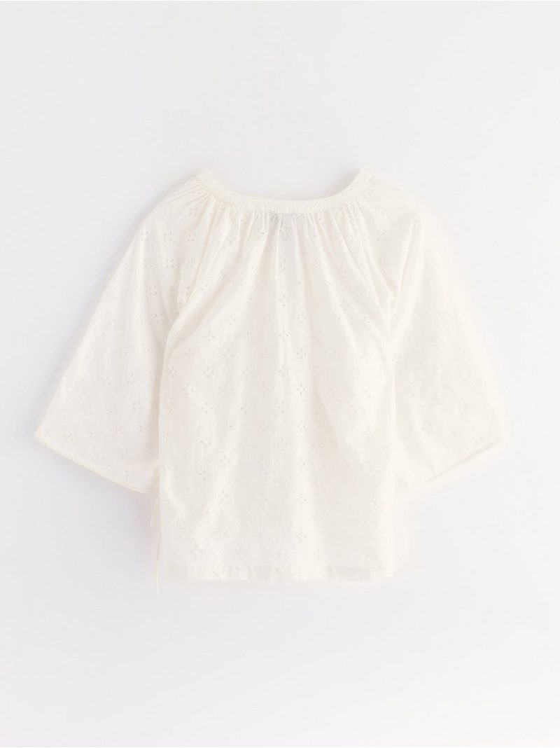 Blouse with embroidery - 3005126-7862