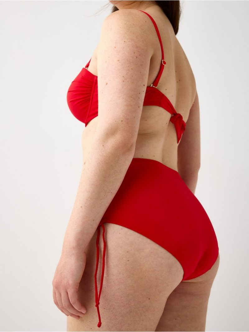 Padded balconette bikini bra with underwire - 3005261-6969