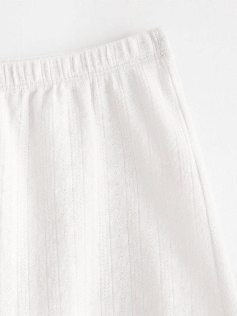 Pyjama shorts in pointelle - 3005277-70