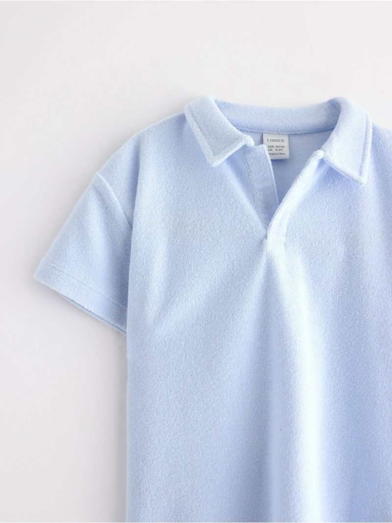 Short-sleeved shirt in terry - 3005312-1355
