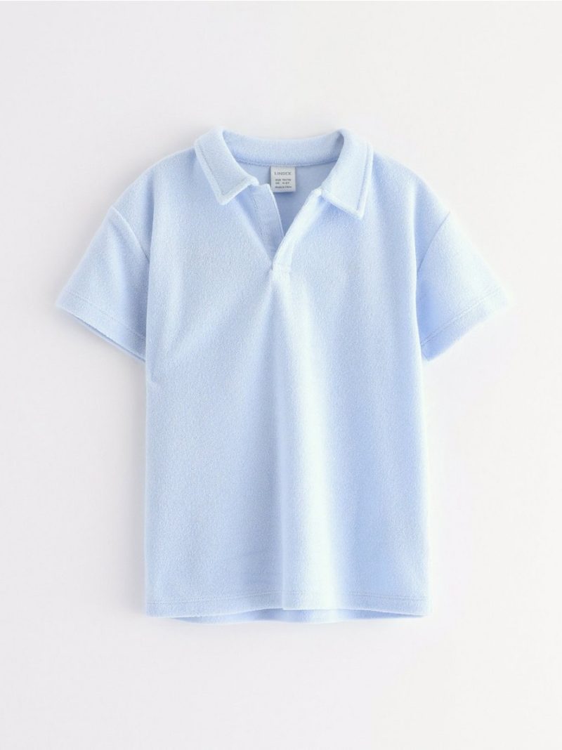 Short-sleeved shirt in terry - 3005312-1355