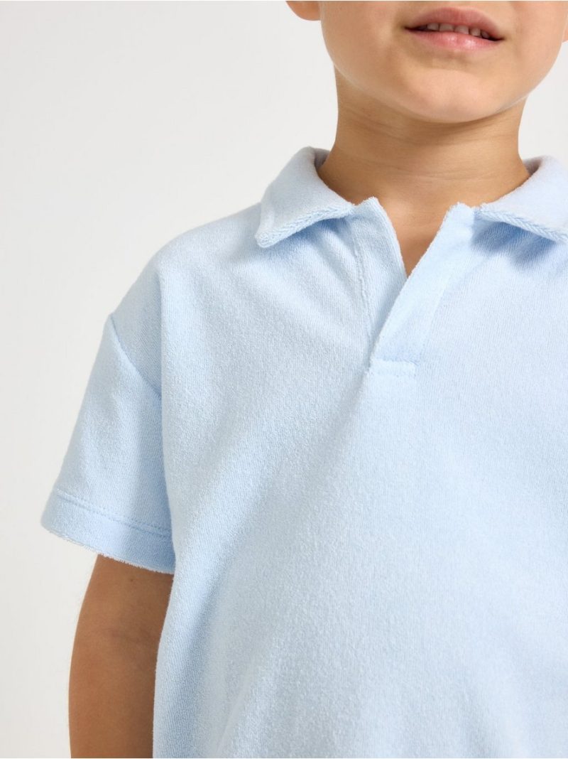 Short-sleeved shirt in terry - 3005312-1355