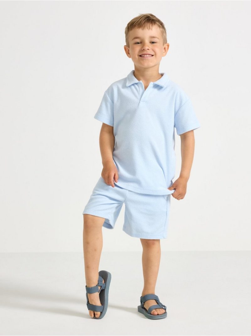 Short-sleeved shirt in terry - 3005312-1355