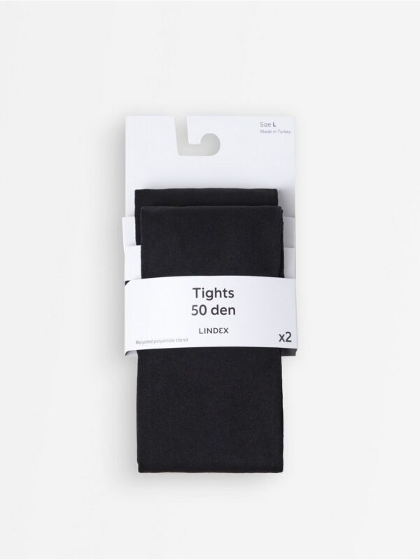 2-pack  tights  50 denier - 3005368-80