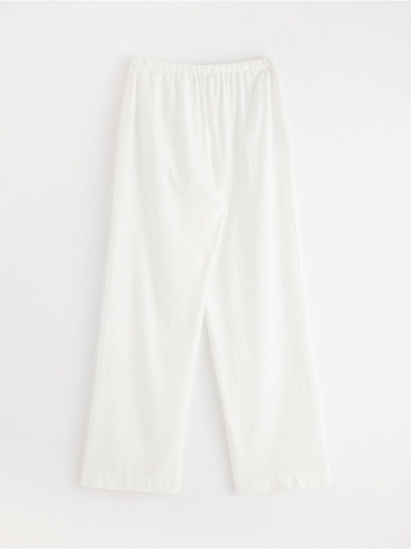 BELLA straight trousers in linen blend - 3005381-70