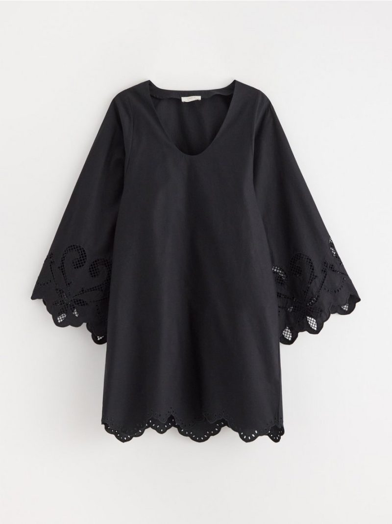 Mini dress with lace details - 3005456-80