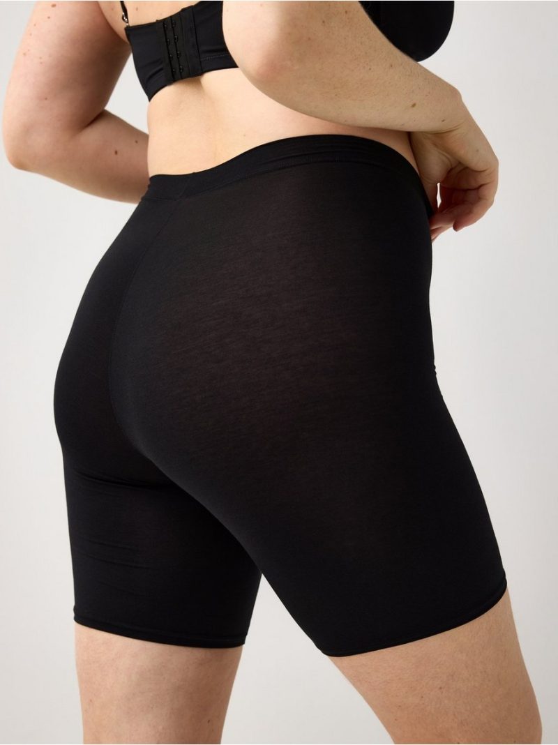 Biker briefs with high waist - 3005483-80