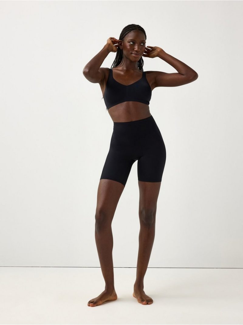 High waist biker briefs - 3005510-80