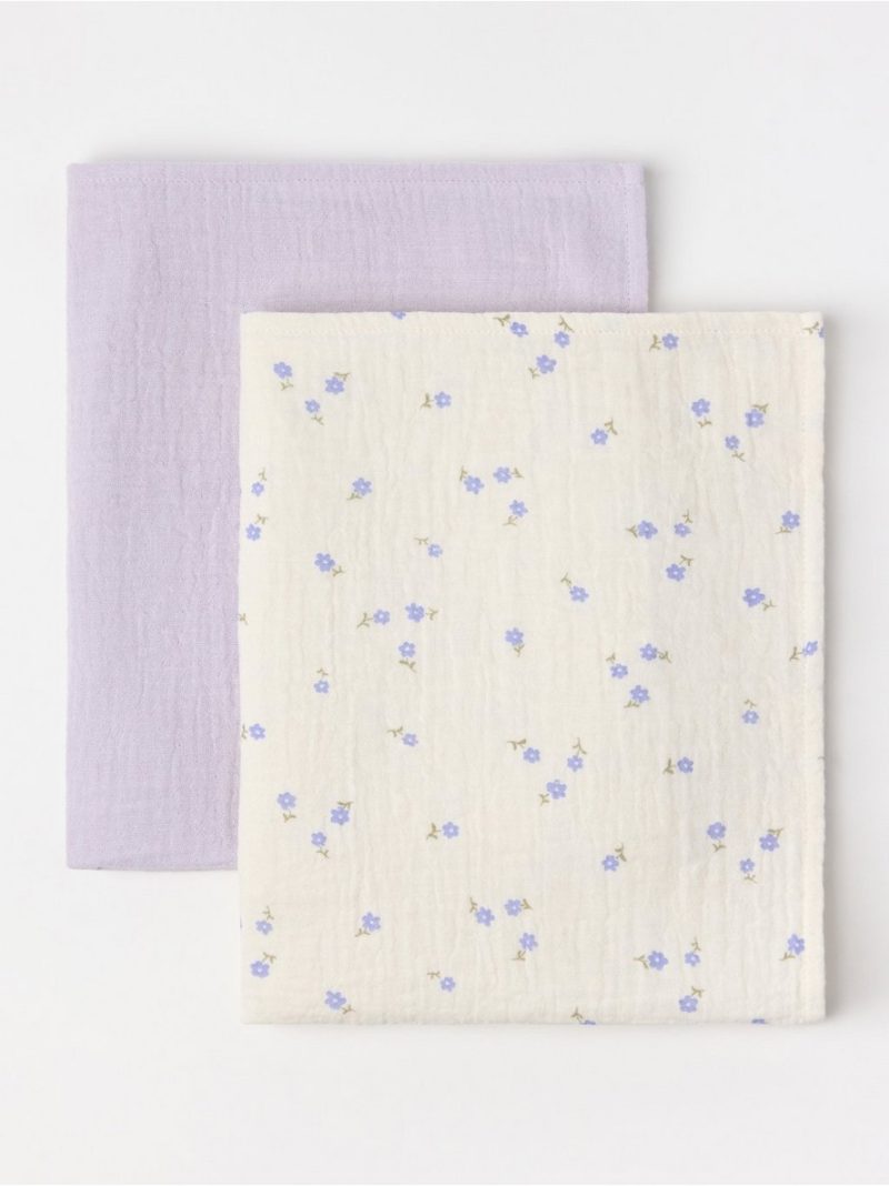 2-pack  snuggle blanket in cotton muslin - 3005560-9959