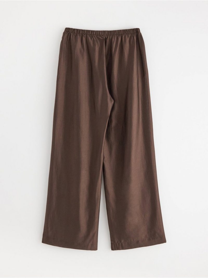 Trousers with wide legs - 3005606-6995
