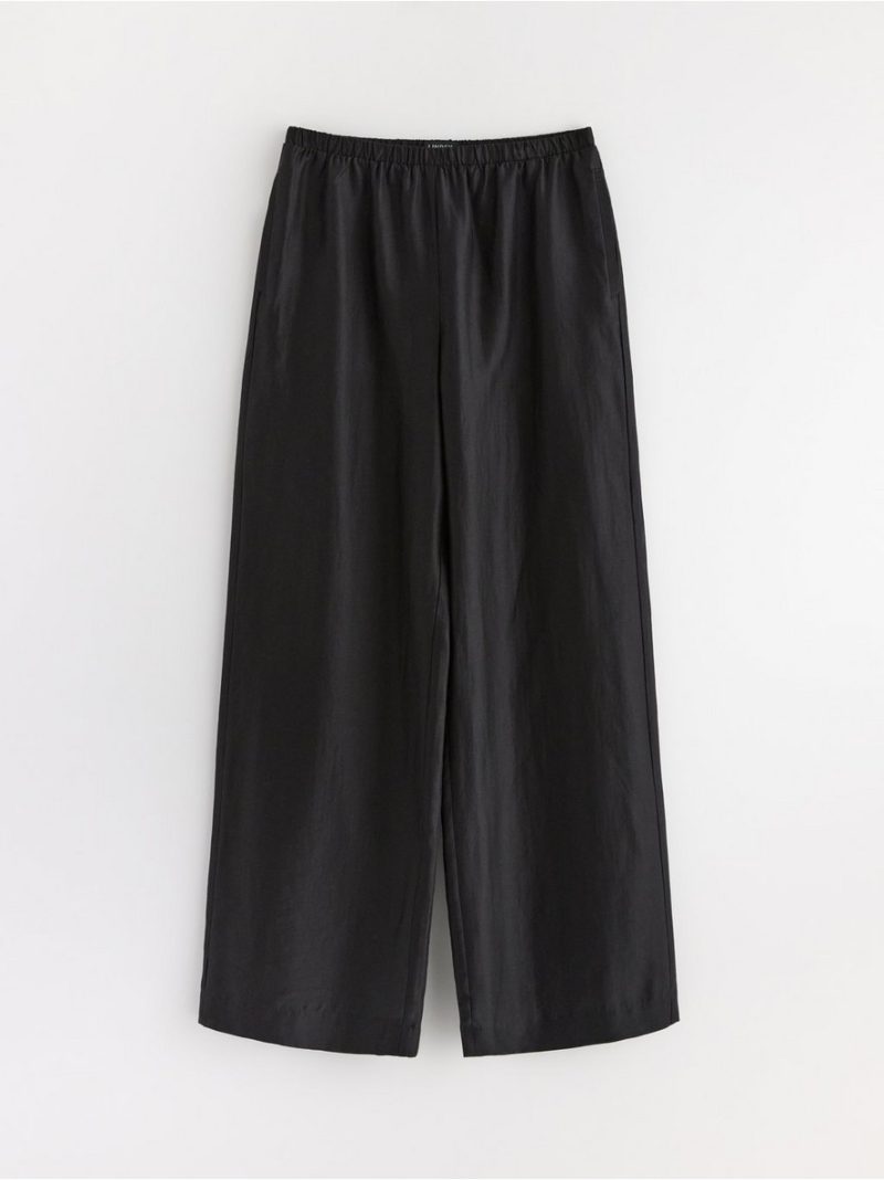 Trousers with wide legs - 3005606-80