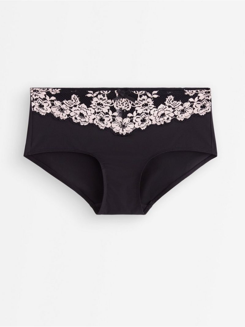 Briefs with lace - 3005622-80