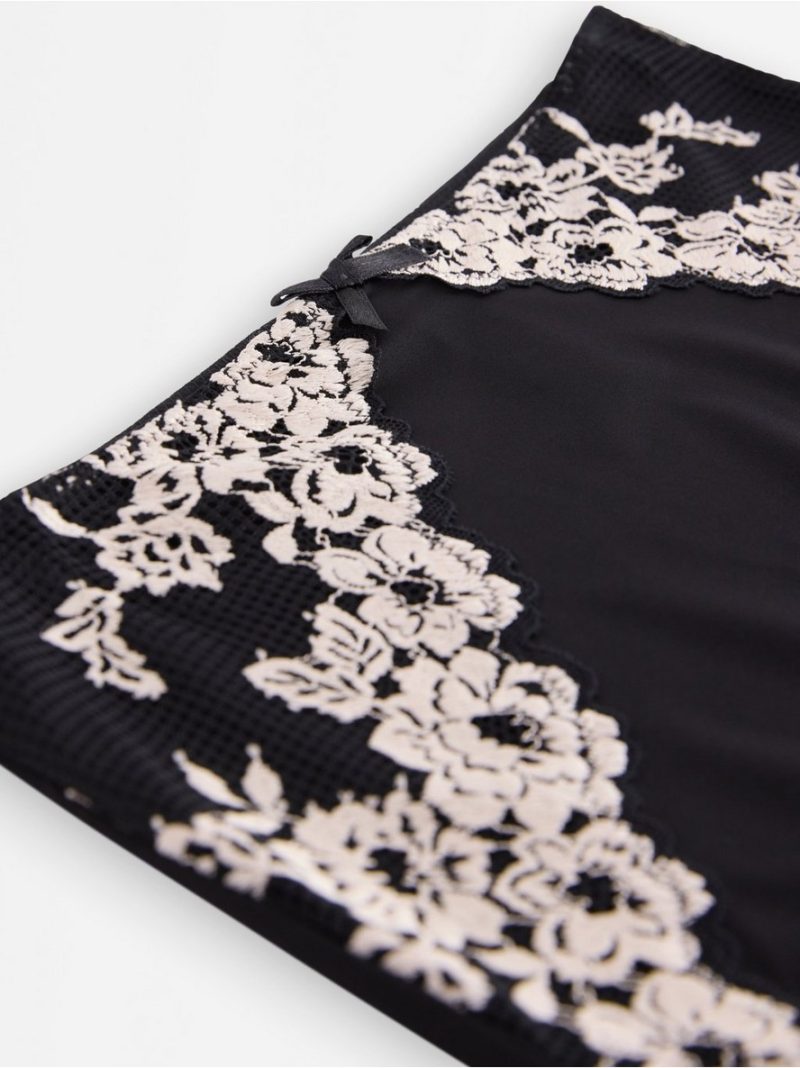 Briefs with lace - 3005627-80