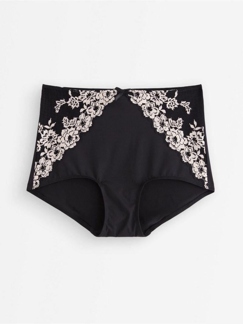 Briefs with lace - 3005627-80
