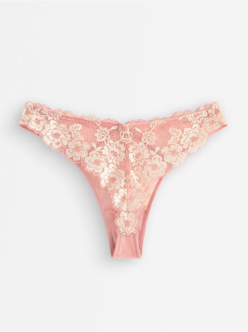 Thong in lace - 3005634-7723