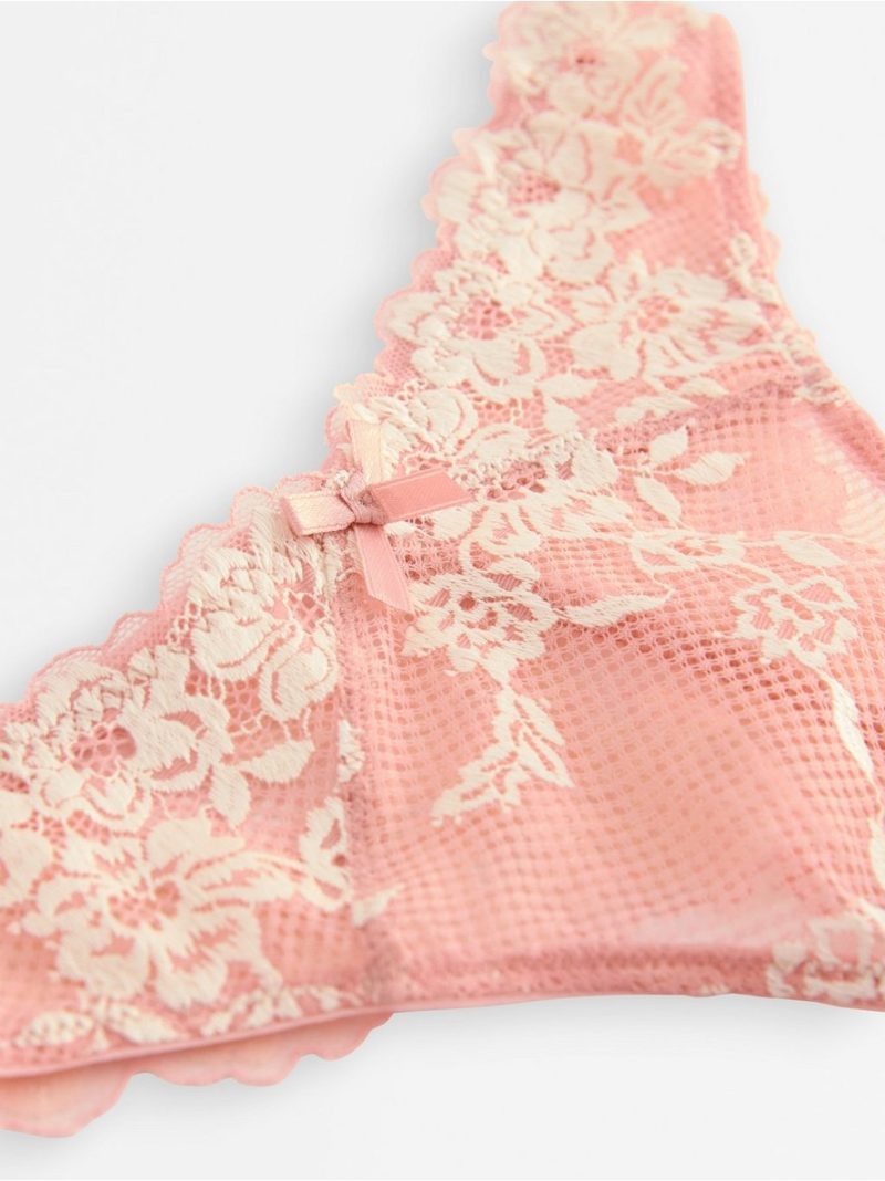 Thong in lace - 3005634-7723