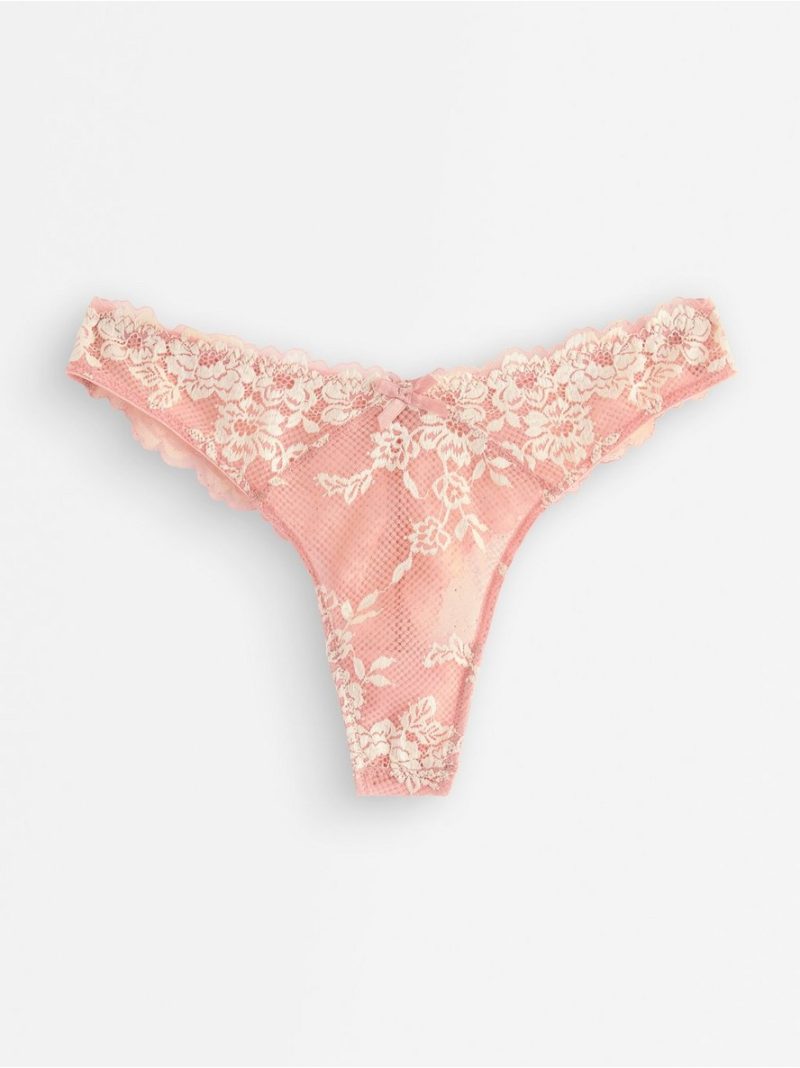 Thong in lace - 3005634-7723