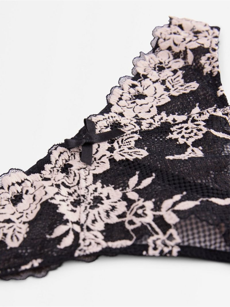 Thong in lace - 3005634-80