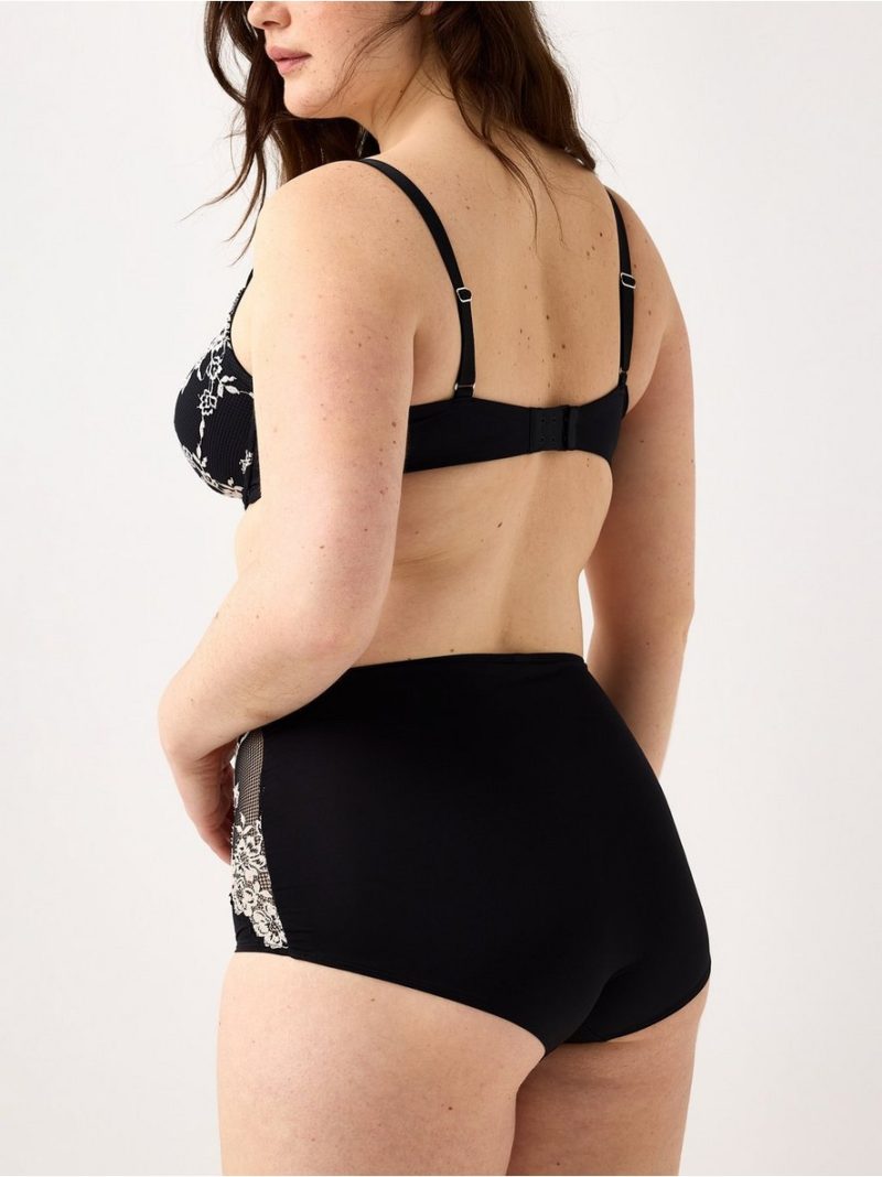 Lilja t-shirt bra with lace - 3005685-80