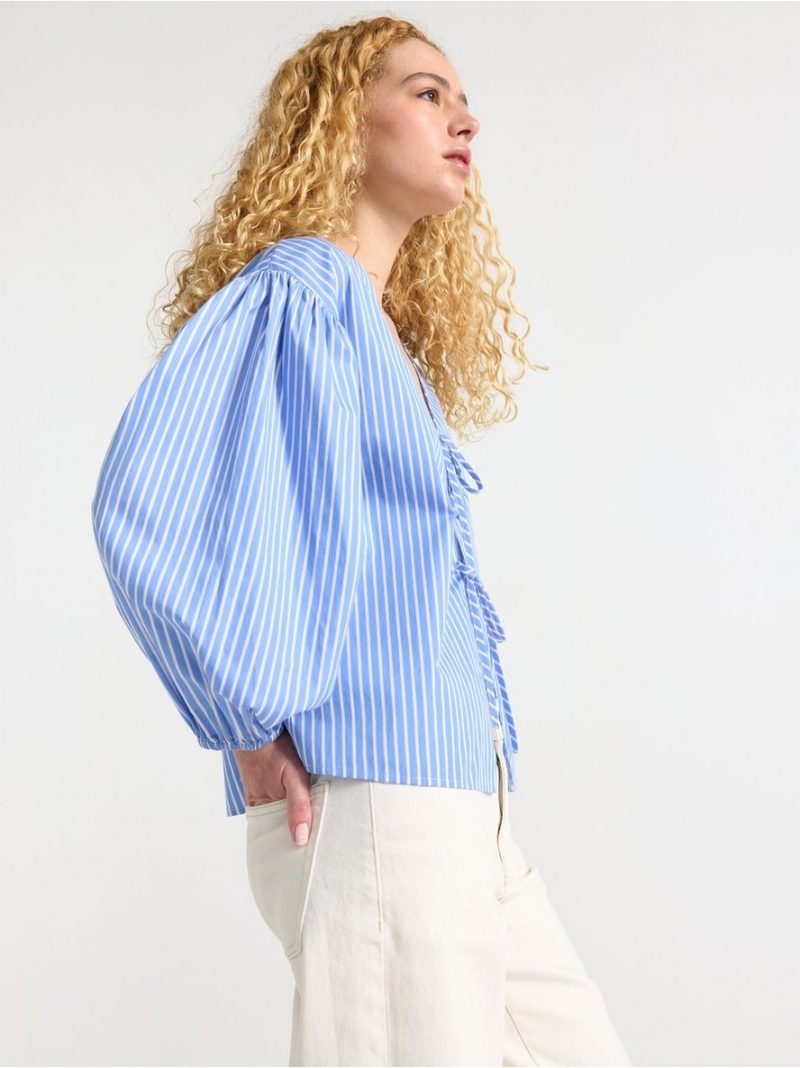 Long-sleeved blouse - 3005700-9614