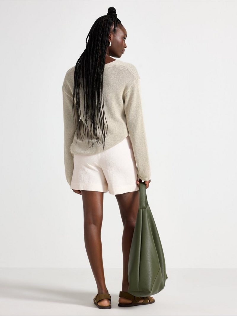 Crinkled shorts - 3005726-300