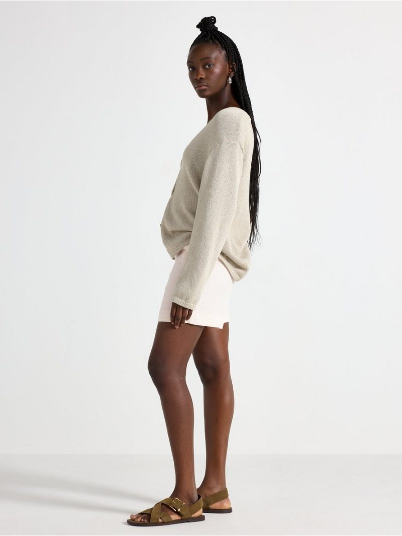 Crinkled shorts - 3005726-300