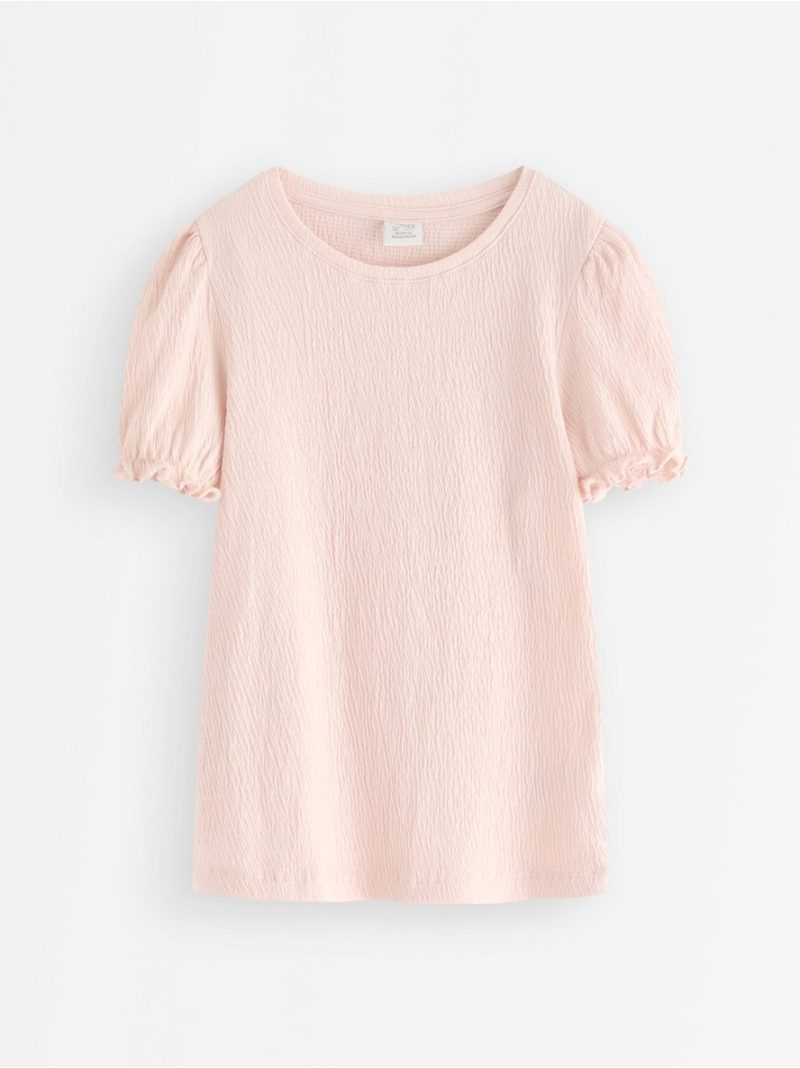 Top with puff sleeves - 3005736-7491