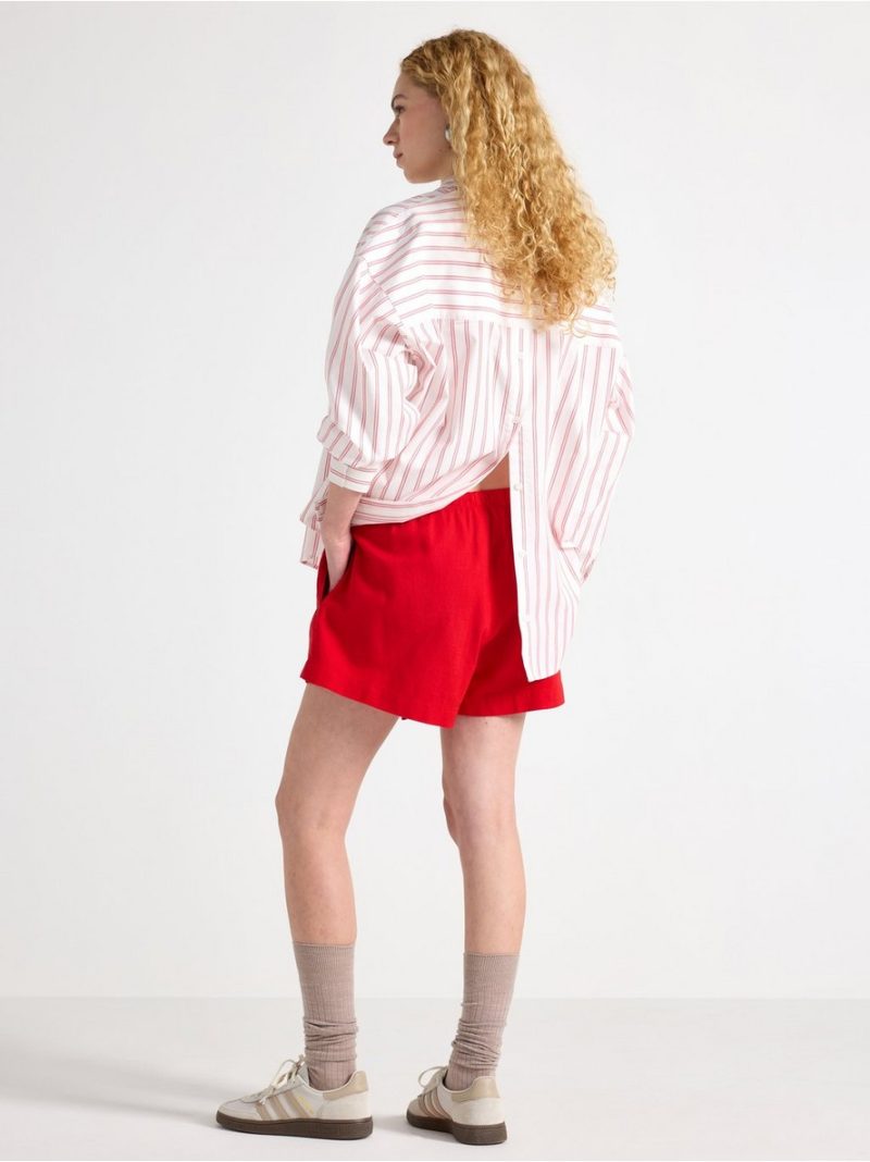 Shorts in linen blend - 3005747-9873