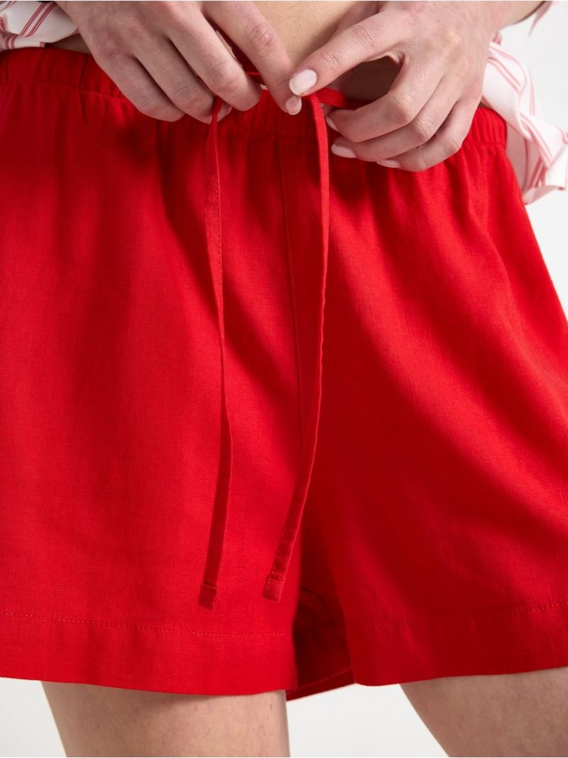 Shorts in linen blend - 3005747-9873