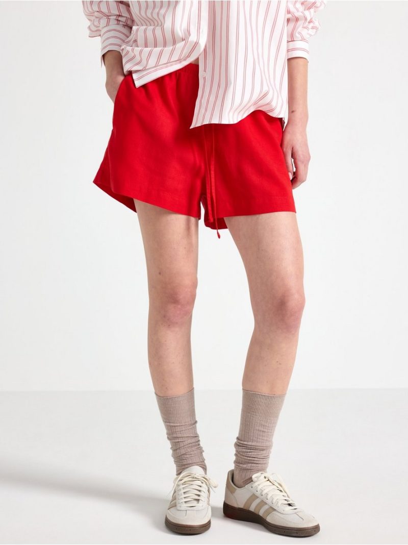 Shorts in linen blend - 3005747-9873