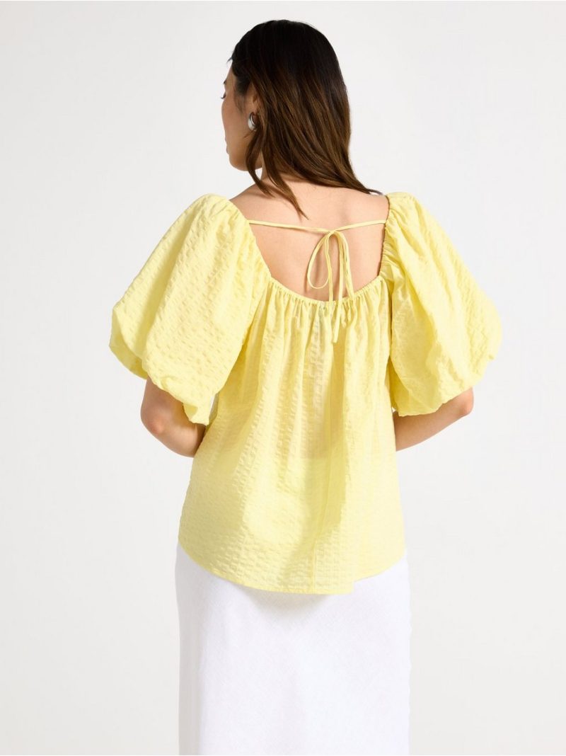 Blouse in seersucker - 3005797-2938