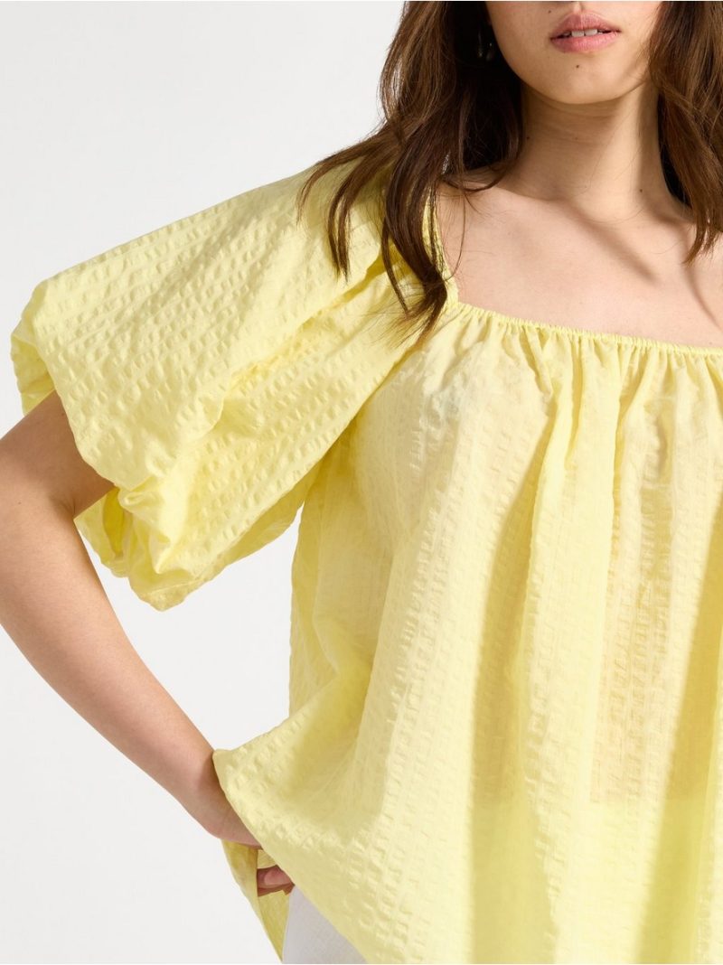 Blouse in seersucker - 3005797-2938