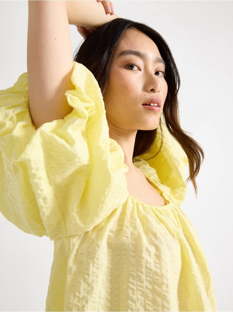 Blouse in seersucker - 3005797-2938