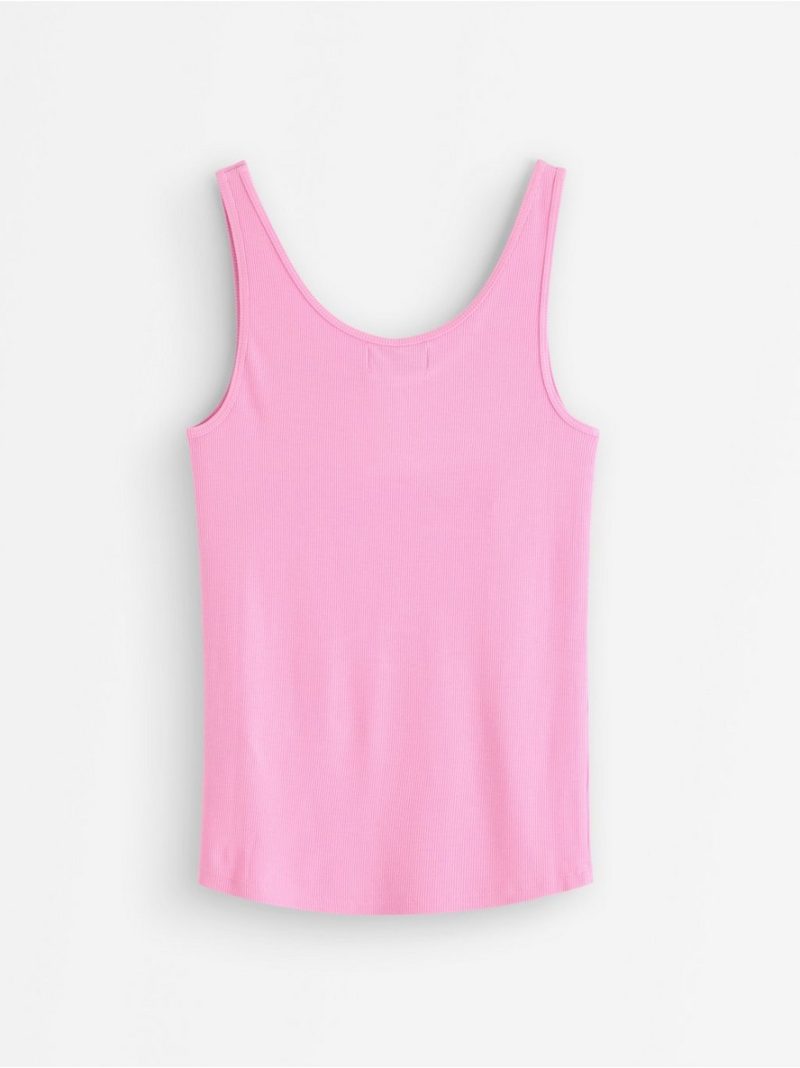 Ribbed tank top - 3005821-6665