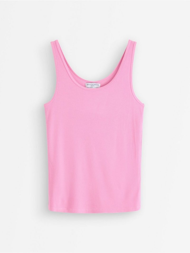 Ribbed tank top - 3005821-6665