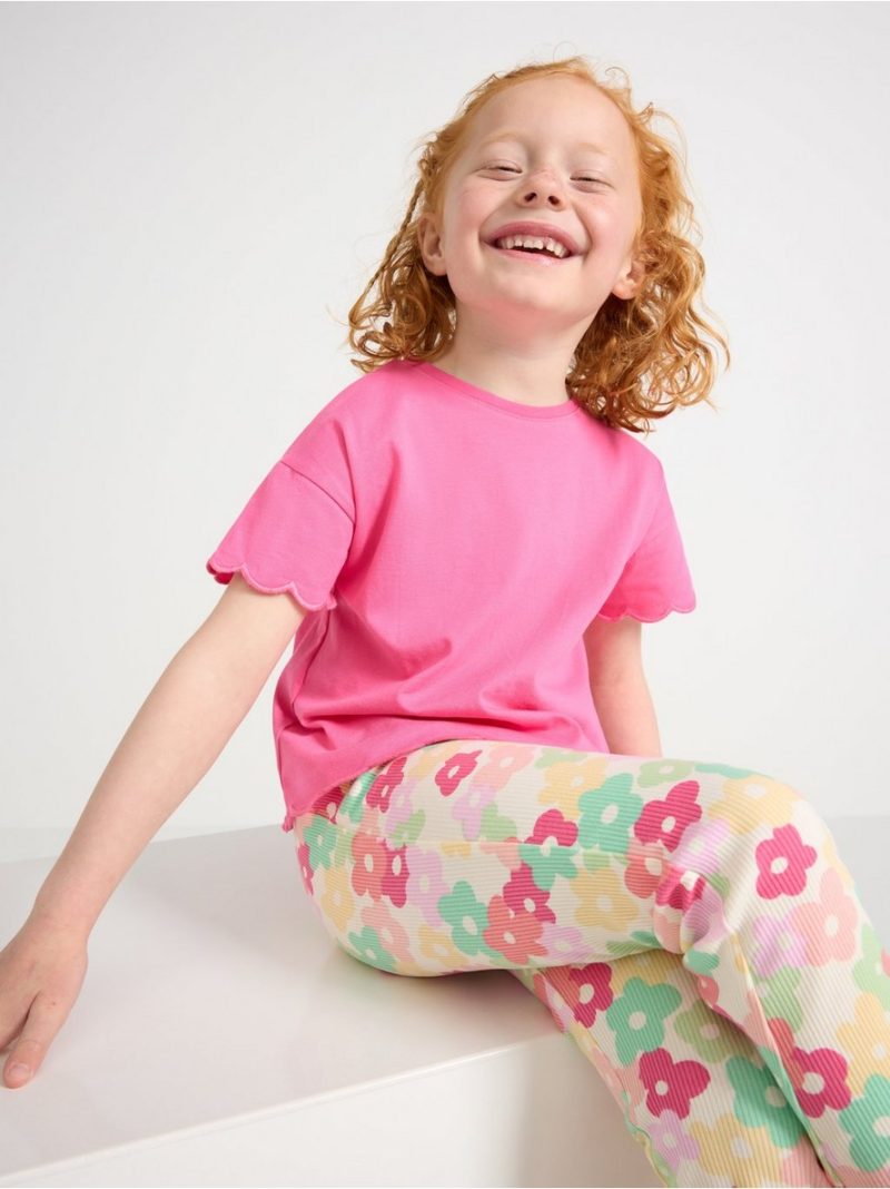 Short-sleeved top - 3005932-9860