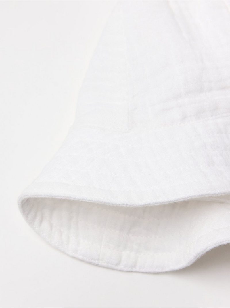 Sun hat in cotton gauze - 3006055-325