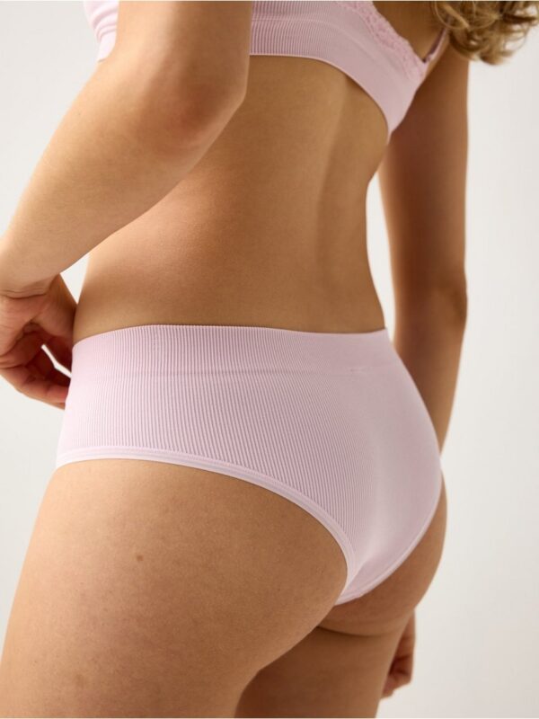 Seamless brazilian briefs - 3006066-6667