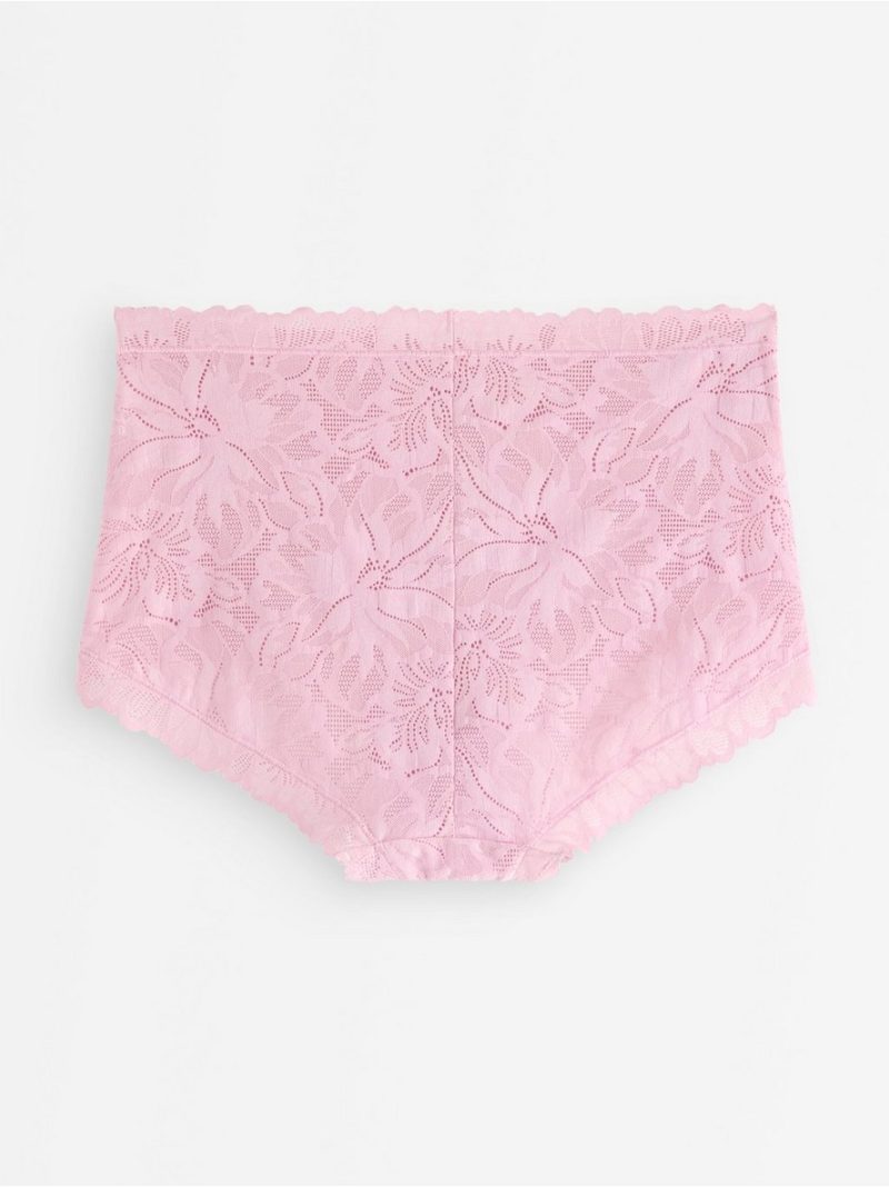 Briefs in lace with high waist - 3006139-7249