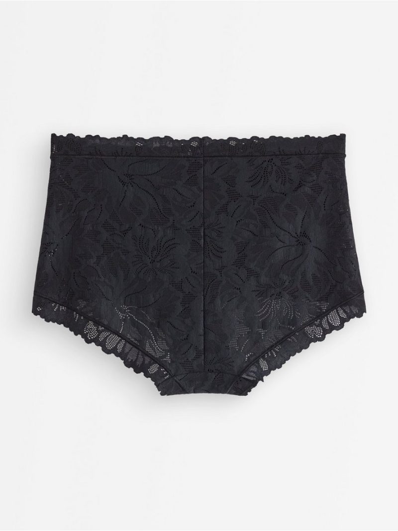 Briefs in lace with high waist - 3006139-80