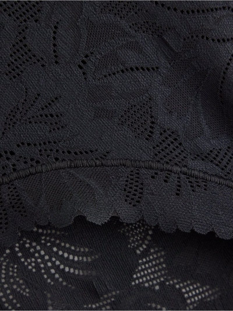 Briefs in lace with high waist - 3006139-80