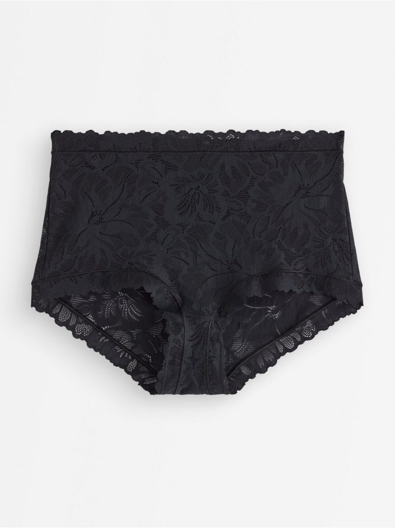 Briefs in lace with high waist - 3006139-80