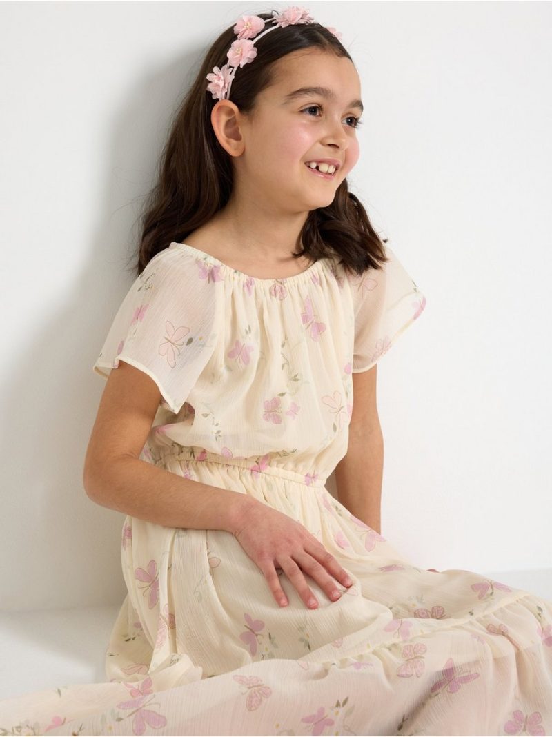 Dress in chiffon - 3006148-4547