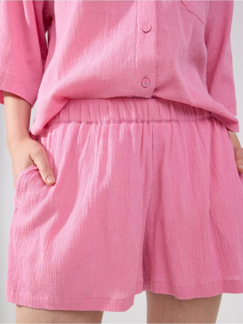 Crinkled shorts - 3006197-7362